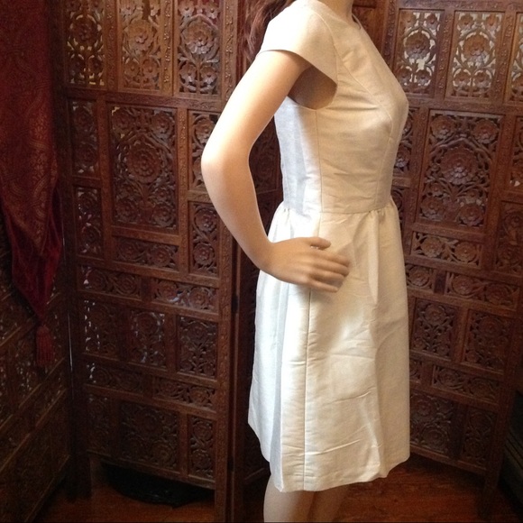 Alfred Sung Champagne dress, size 8 with pockets! - Picture 4 of 8